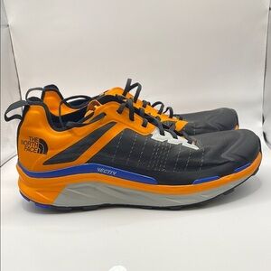 The North Face Athletic VECTIV INFINITE RUNNING TRAIL Shoes Black Orange 8.5